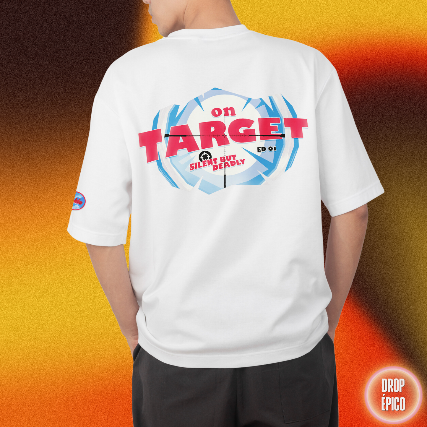 Camiseta Oversize Colab. DOBLE