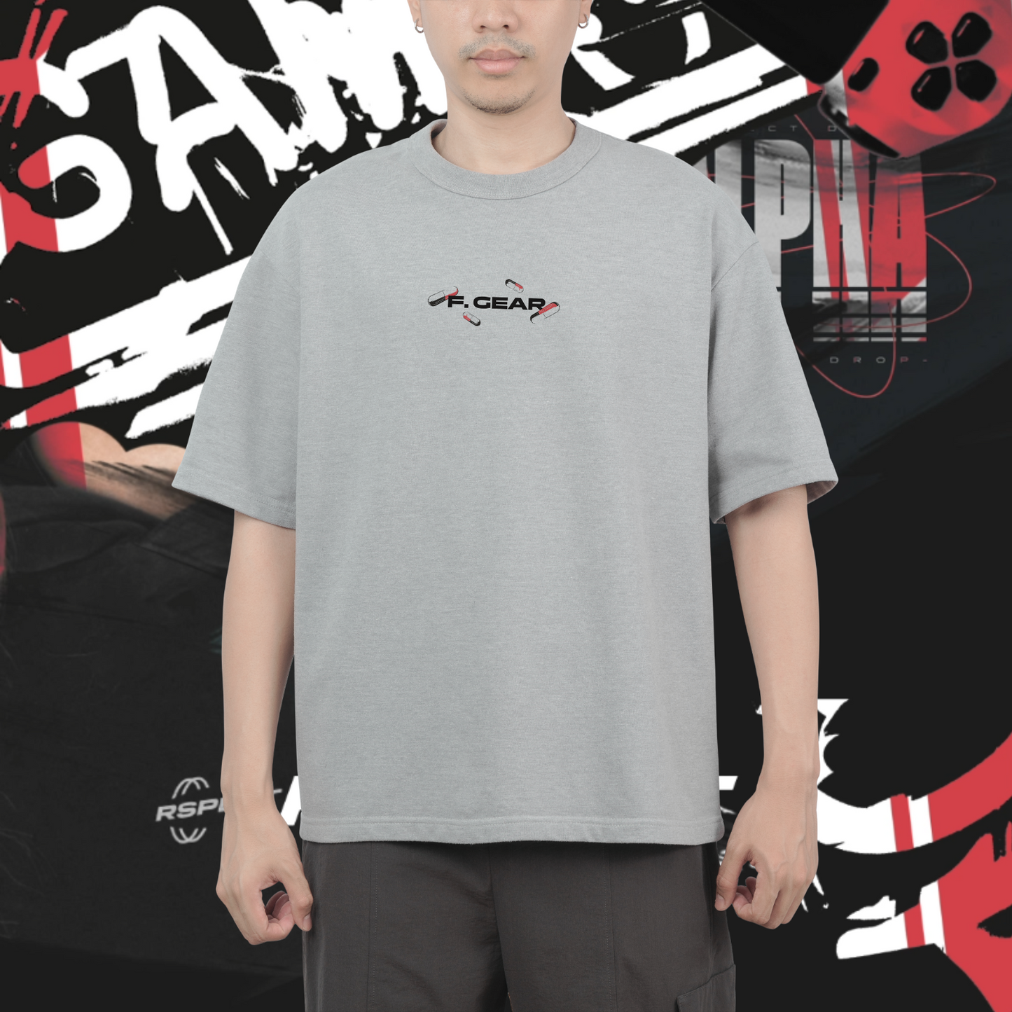 CAMISETA OVERSIZE FUTURE GEAR