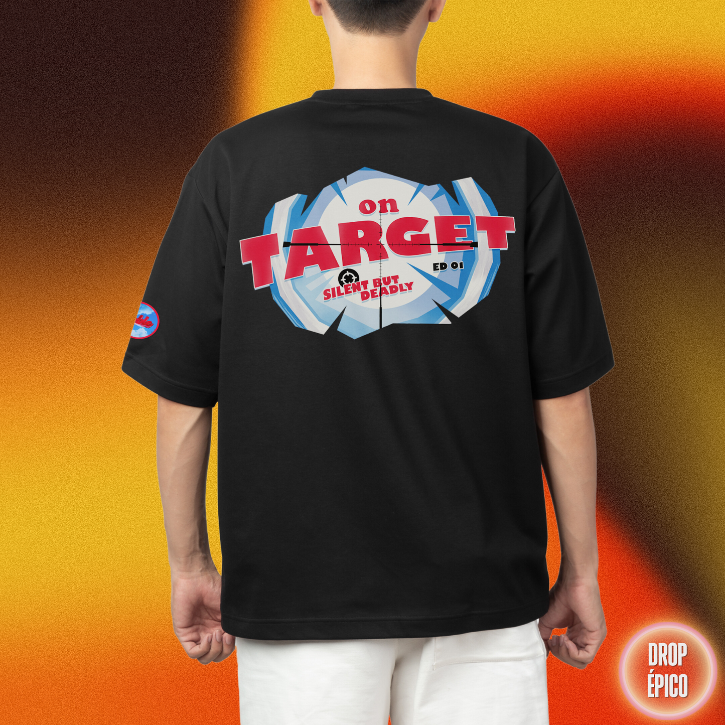 Camiseta Oversize Colab. DOBLE