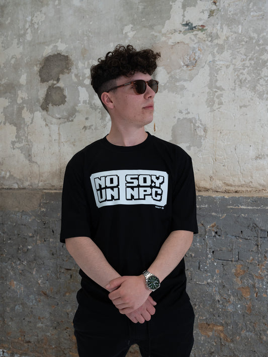 CAMISETA OVERSIZE NO SOY UN NPC