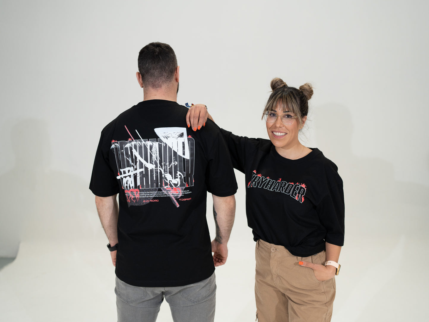 CAMISETA OVERSIZE TRYHARDER