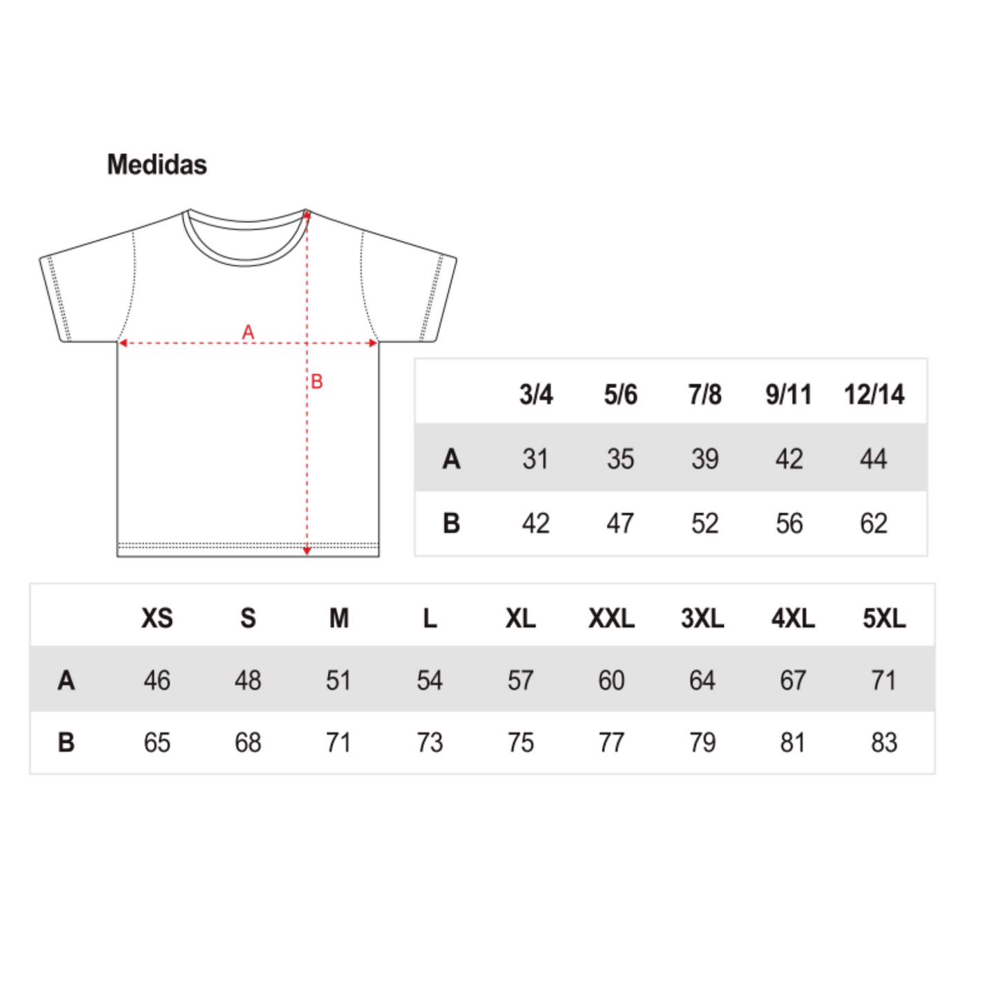 Camiseta clásica colab. DOBLE