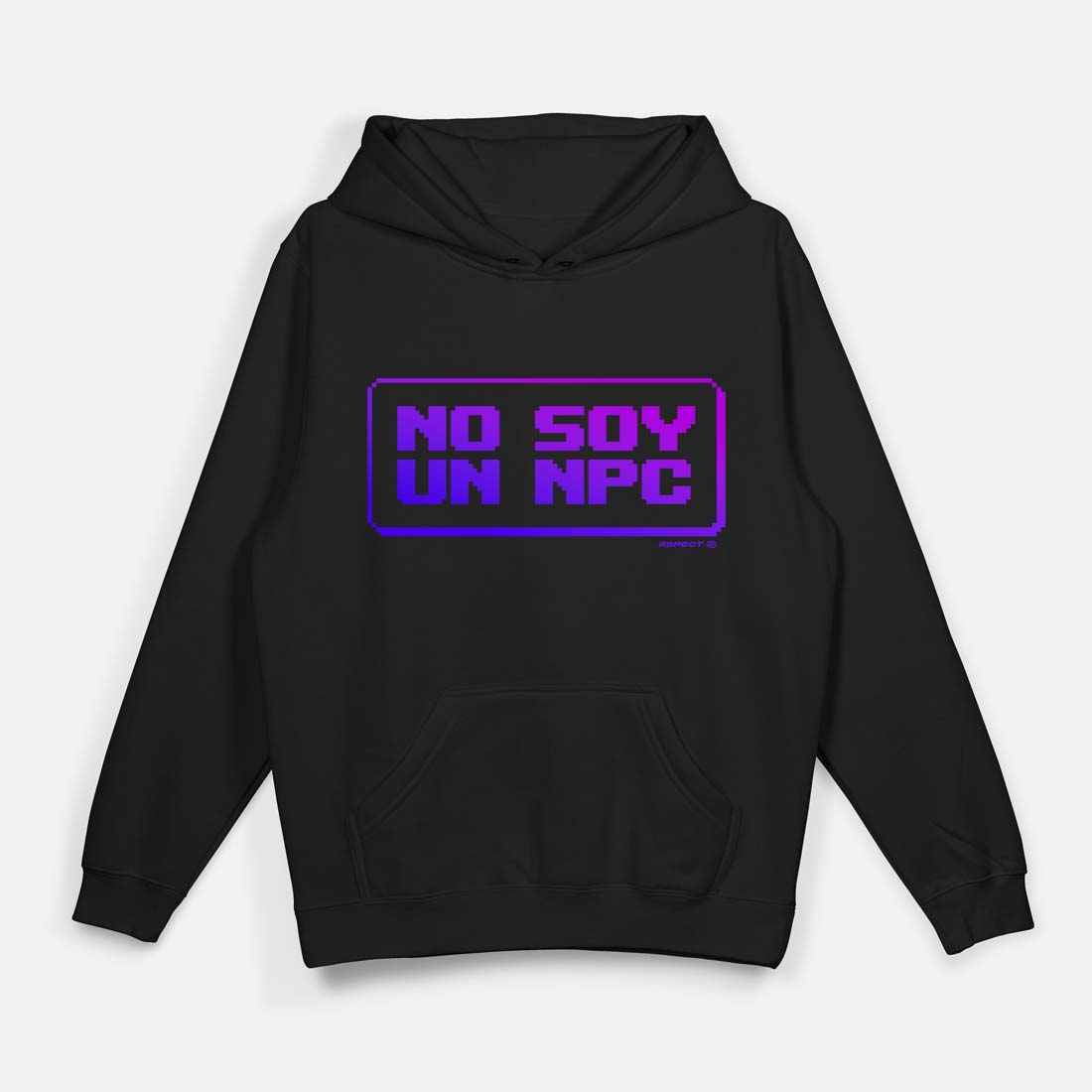 Sudadera no soy un NPC raro dibujo delante rspect gaming