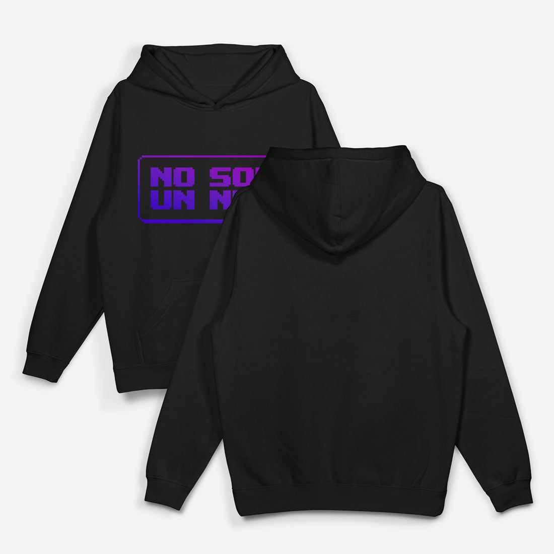 Sudadera no soy un NPC raro delante y detrás rspect gaming