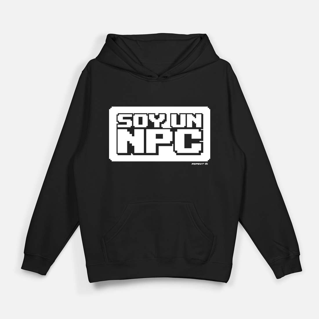 Sudadera soy un NPC delante rspect gaming