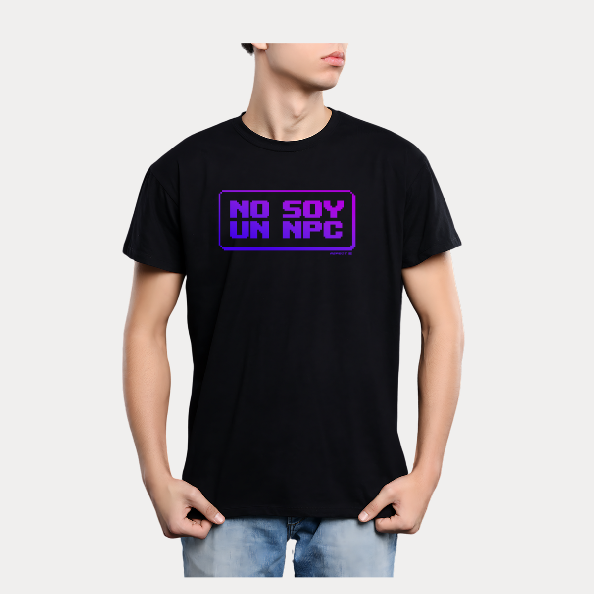 CAMISETA CLÁSICA NO SOY UN NPC