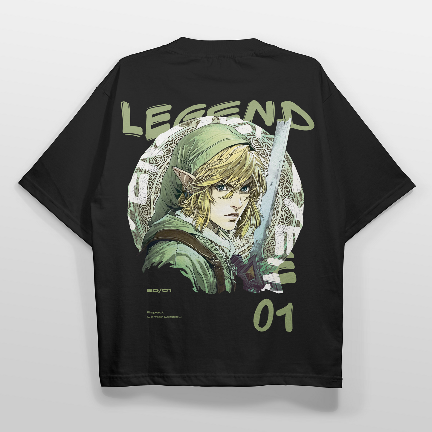 Oversize "Gamer Legacy 01" Negra