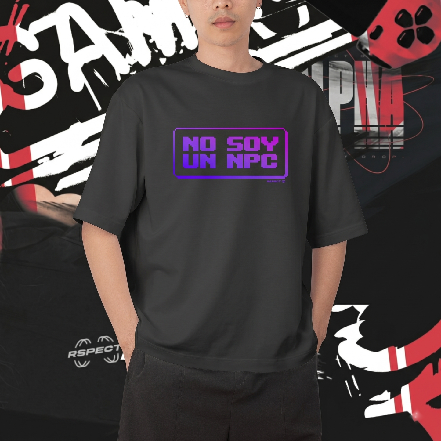 Oversize "I'm not an NPC" RARE LIMITED ITEM