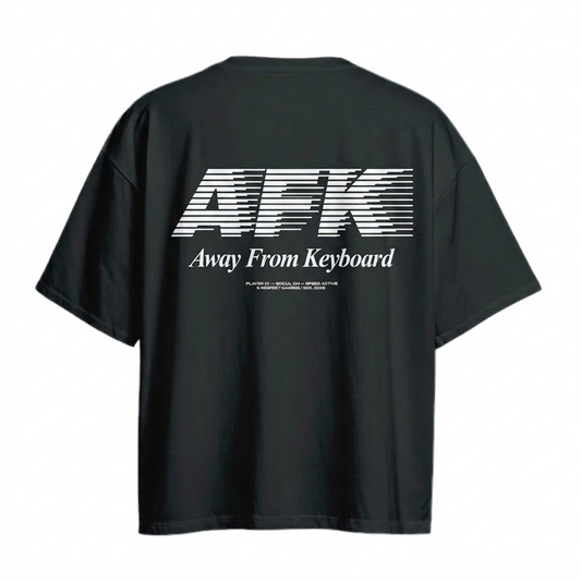 CAMISETA OVERSIZE AFK